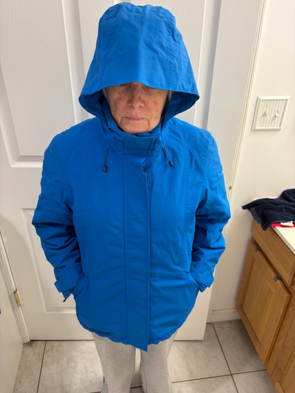 Land’s End Royal Blue Squall Collection Parka